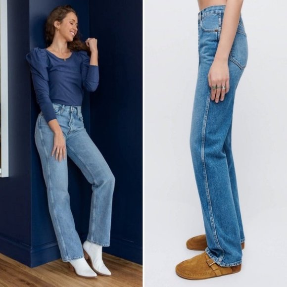 RE/DONE 90S High Rise Loose fit Jeans Size 32